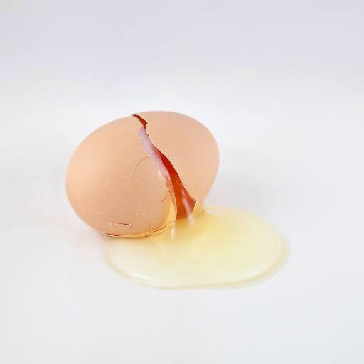 tojás, törött, csattanás, repedt Stable400