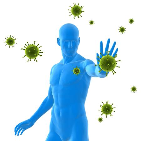 vírus, immunitást, kék, ember, beteg, baktériumok, zöld Sebastian Kaulitzki - Dreamstime