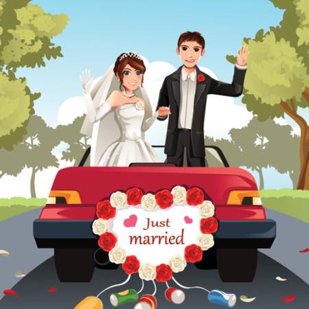 házas, mariage, feleség, férj, autó, férfi, nő Artisticco Llc - Dreamstime