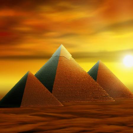 Egyiptom, épületek, homok Andreus - Dreamstime