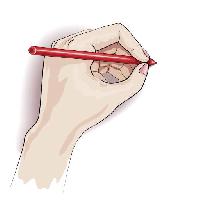 kéz, toll, írás, ujjak, ceruza Valiva