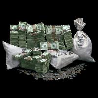 Pixwords A képet pénz, táska, érmék Linda Bair - Dreamstime