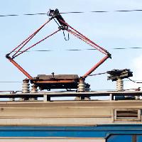 vezetékes, vezetékek, villamos, vonat, tárgy Aliaksandr Kazantsau (Ultrapro)