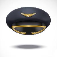 kalap, sapka, kapitány, arany, fekete, árnyék Viacheslav Baranov (Batareykin)