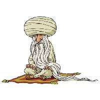 Pixwords A képet férfi, szőnyeg, kalap, szakállas, hosszú Dedmazay - Dreamstime