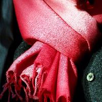 piros, ruha, ruhák, sál, gombot Clarita