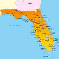 megye, ország, Egyesült Államok, Florida, térkép Ruslan Olinchuk (Olira)